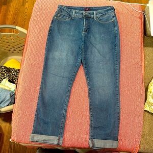 Not your daughters jeans ankle cropped jeans